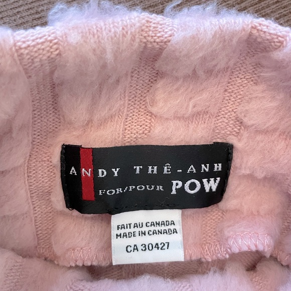 Fuzzy Sleeveless Mock Neck Top - Picture 4 of 5